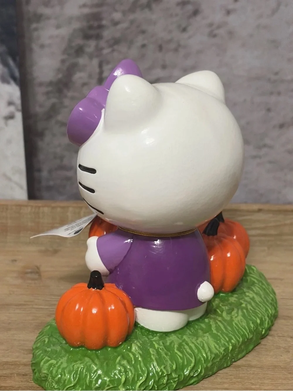 Sanrio Hello Kitty Halloween Figure in White, Purple & Orange